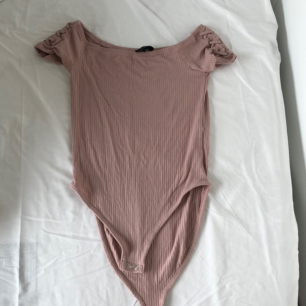 Pink bodysuit